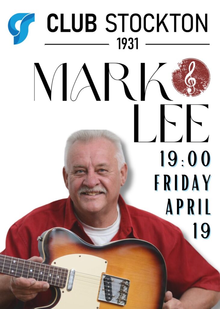 Mark Lee Live on Stage at Club Stockton!